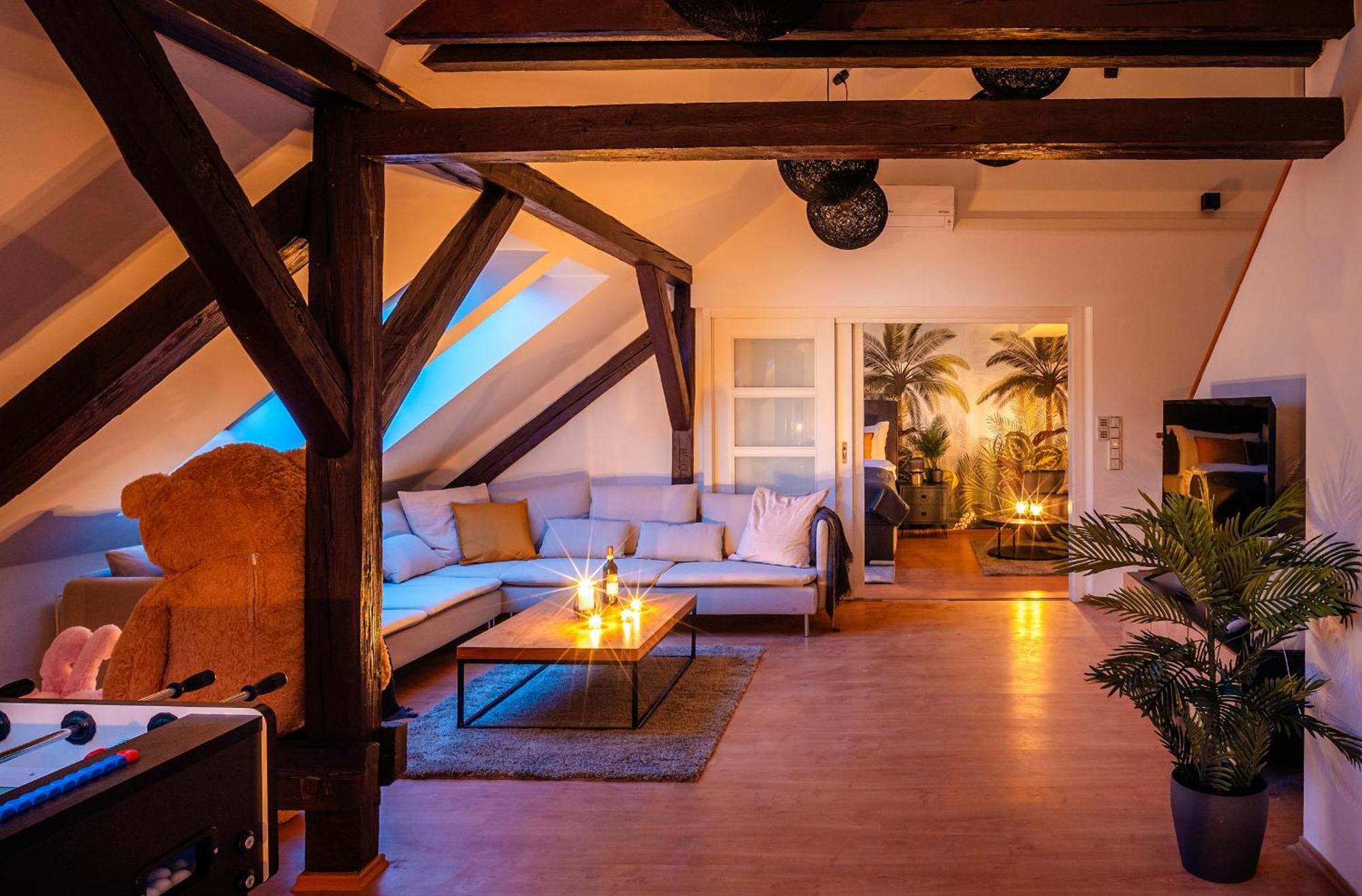 A/c Lux Rooftop 6br+3.5bath Wenceslas Square Apartamento *