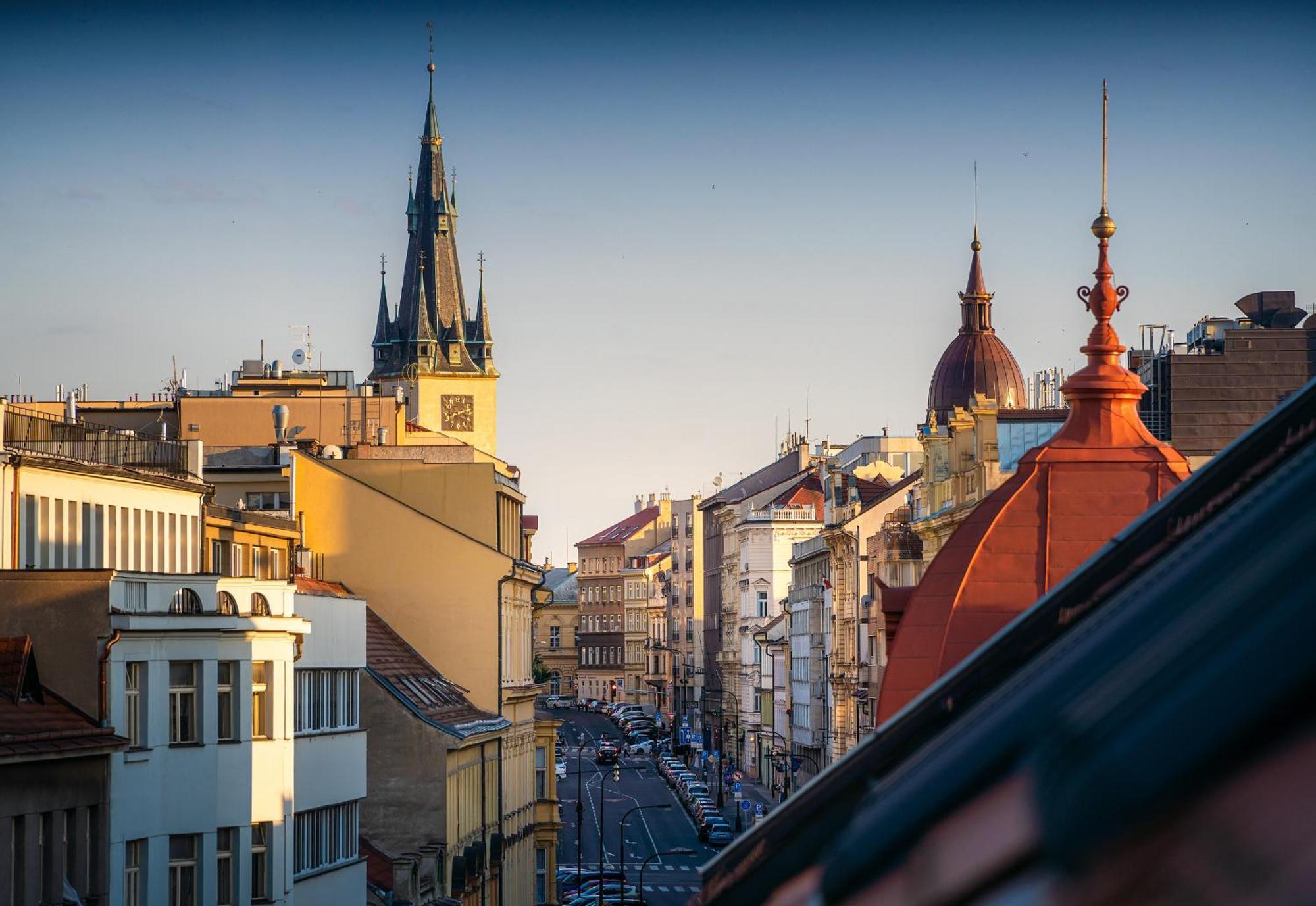 A/c Lux Rooftop 6br+3.5bath Wenceslas Square Apartamento Praga