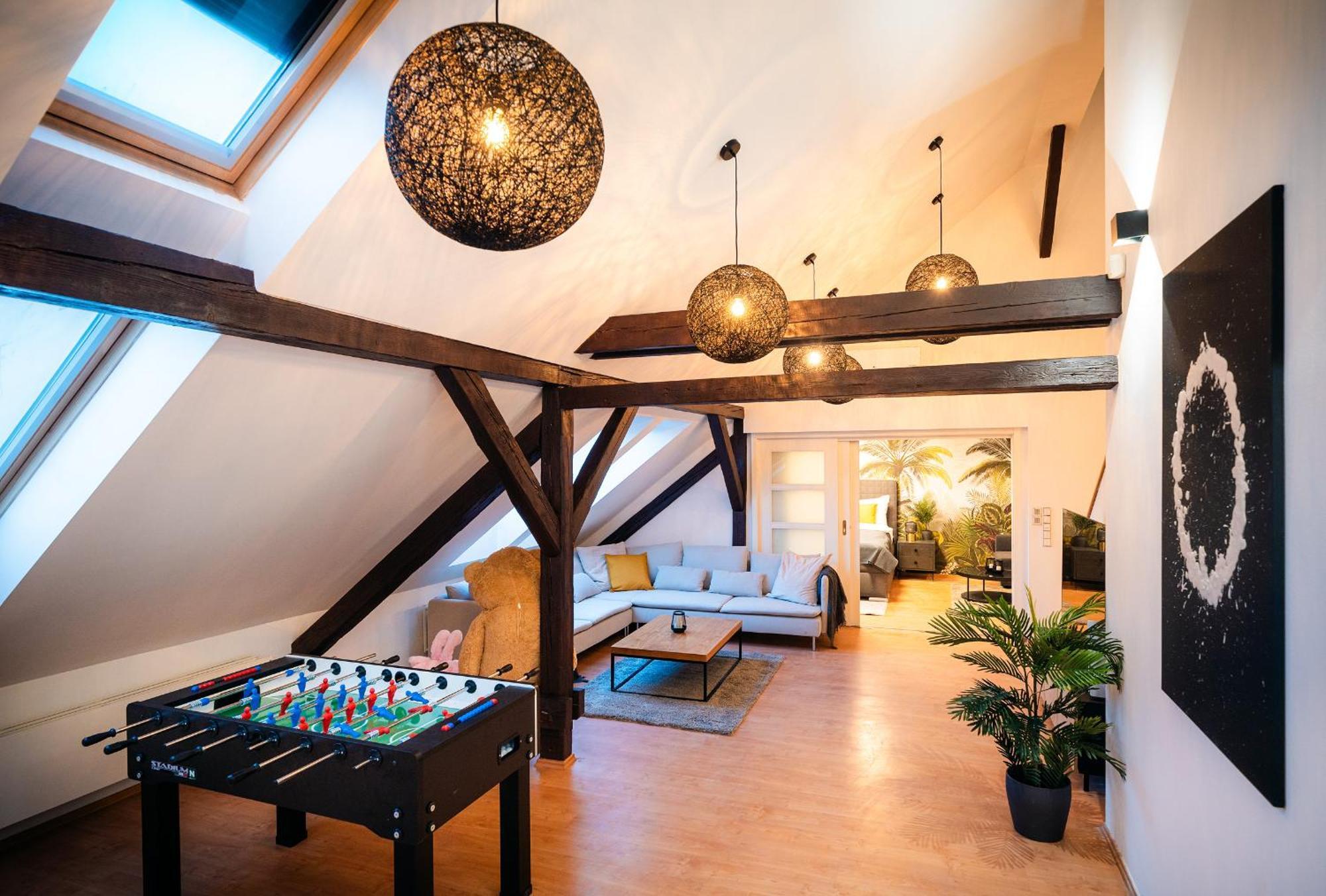 A/c Lux Rooftop 6br+3.5bath Wenceslas Square Apartamento